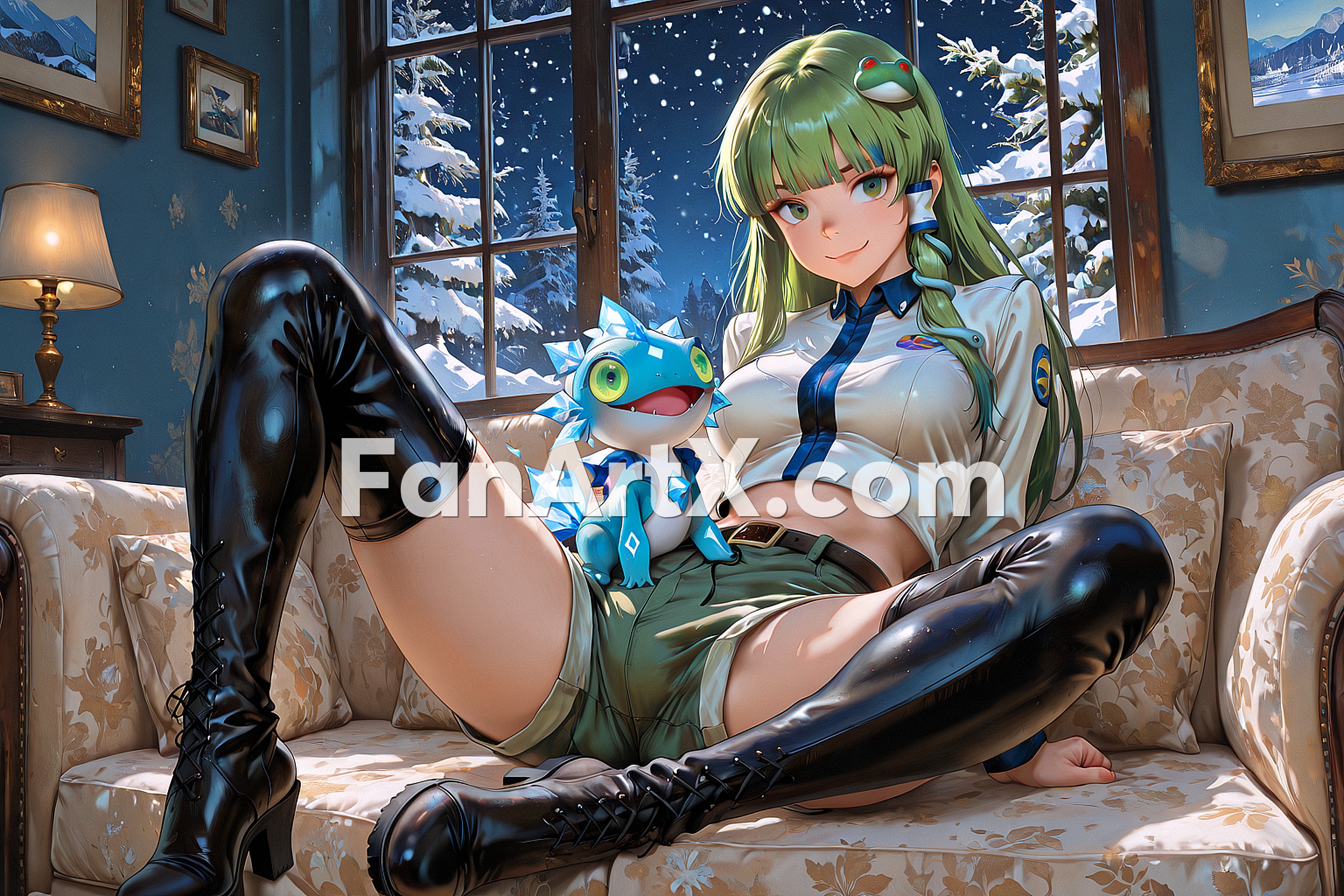 Kochiya Sanae Touhou project Fanart 1052819